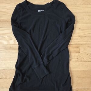GAP Maternity Black Long Sleeve Women's Tee